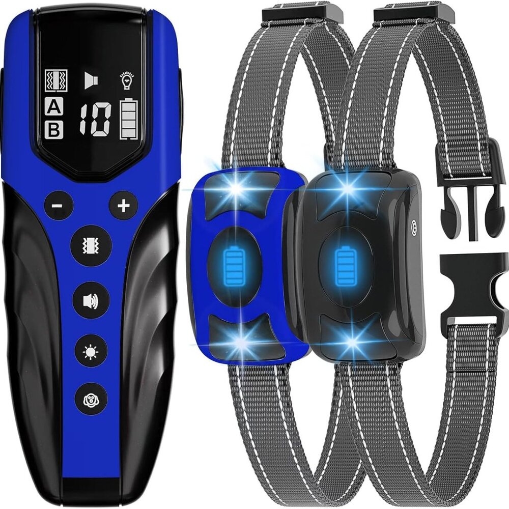 No Shock Dog Training Collar-2 Collars